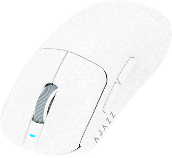 Бездротова ігрова миша AJ199 White Carbon fiber (AJ199-W)