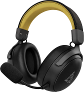 Бездротова ігрова гарнітура Ajazz AHM08 MAX Black Gray Yellow (AHM08-MAX-BGY)