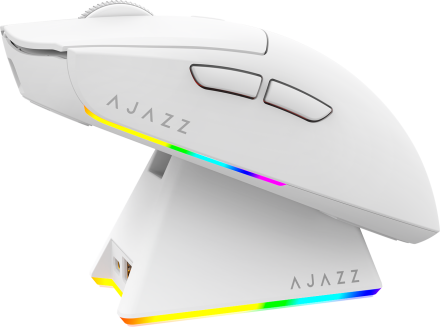 Ігрова бездротова миша Ajazz AJ139 V2 MC-3 Mod-White-3311