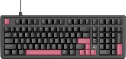 Дротова механічна клавіатура Ajazz AK980 Red switches Black Red (AK980-R-BR)