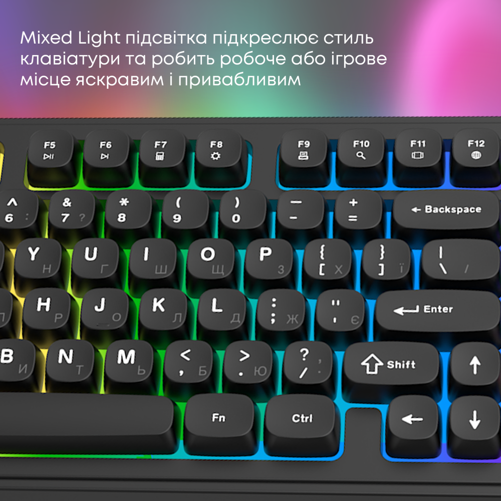 Дротова клавіатура Ajazz AF98 Black (AF98-B)